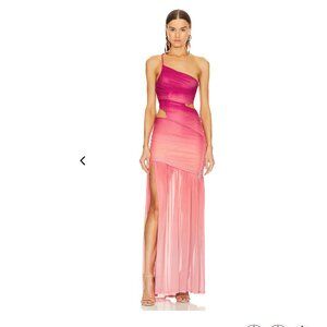 REVOLVE Giustina Maxi Dress in Pink Ombre Michael Costello